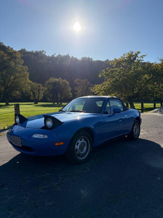 1993 Mazda MX-5 Miata Mariner Blue, photo 3