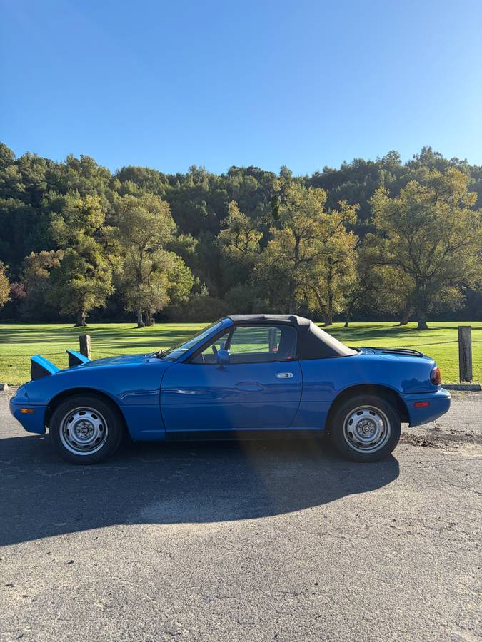1993 Mazda MX-5 Miata Mariner Blue, photo 4