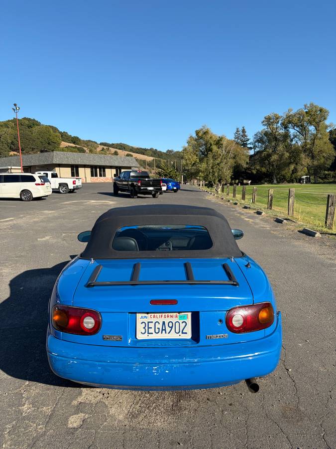 1993 Mazda MX-5 Miata Mariner Blue, photo 6