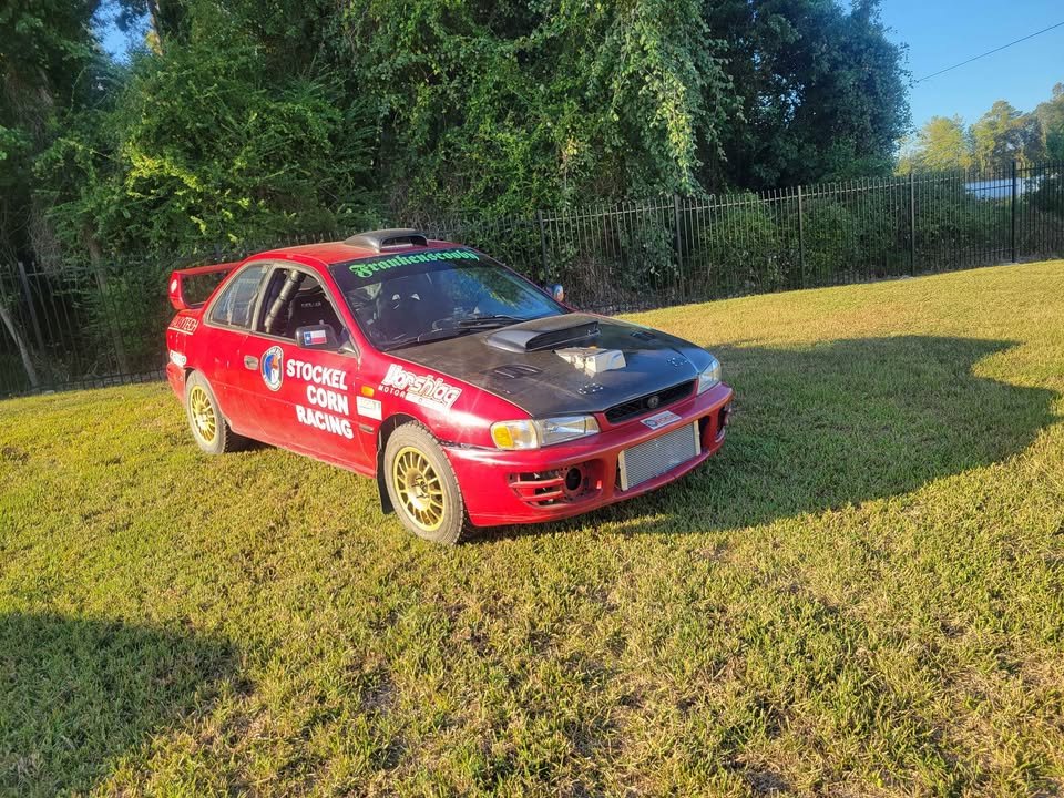 1995 Subaru Impreza rally car, Honda K24 swap, full cage, turbo, photo 2