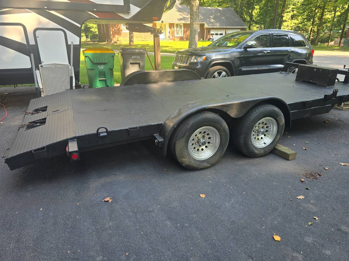 2005 RWH Tandem Car Hauler Trailer, photo 7