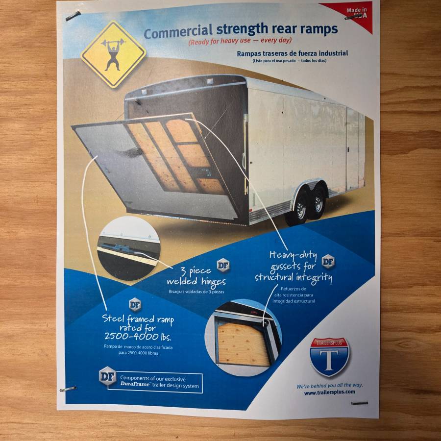 2014 Interstate Enclosed Cargo car hauler, photo 10