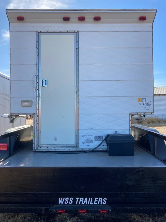 Like New 2024 16-Foot Angle-Rail-Top Flatbed Trailer, photo 9