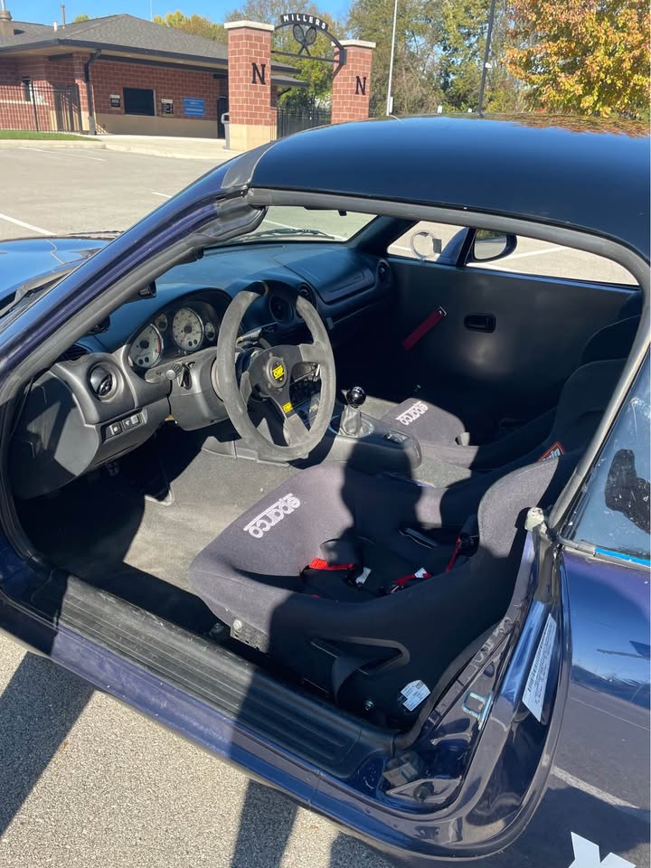 2002 Mazda MX-5 Miata turbo track car, 241 hp, Megasquirt ECU, photo 3