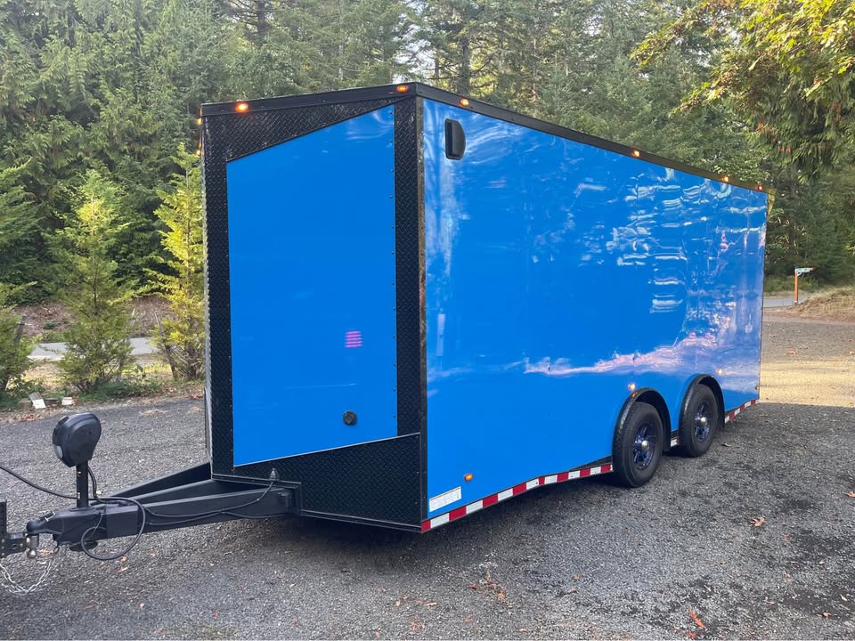 2025 Haul 8.5x18 enclosed cargo trailer, extended tongue, photo 2