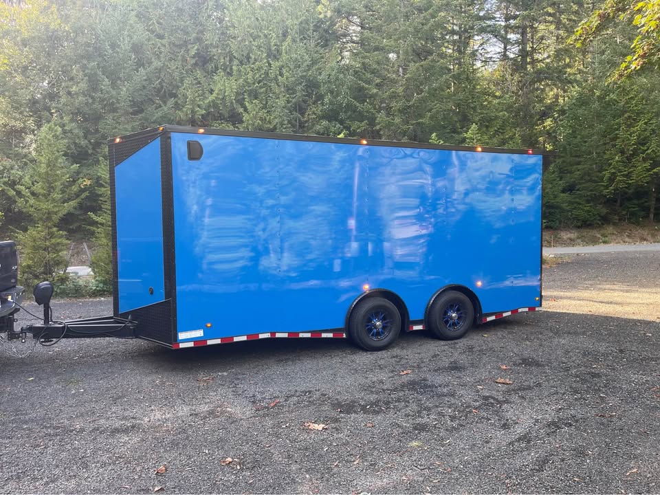 2025 Haul 8.5x18 enclosed cargo trailer, extended tongue, photo 5