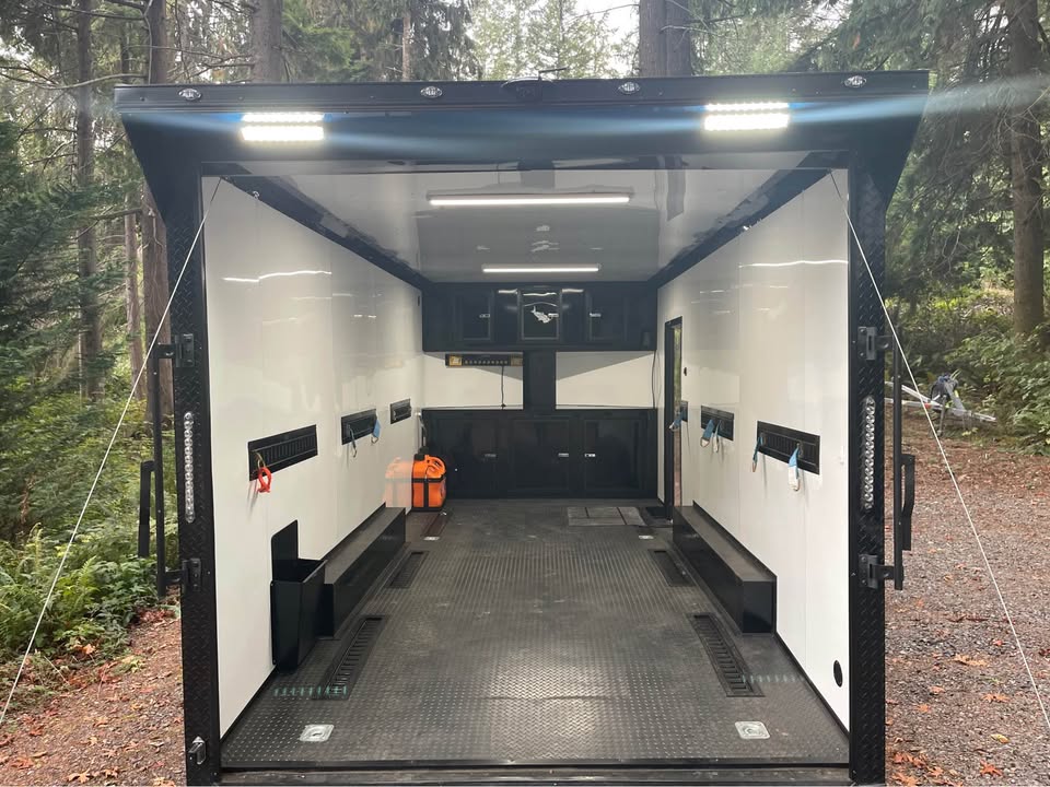 2025 Haul 8.5x18 enclosed cargo trailer, extended tongue, photo 11