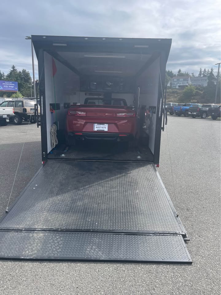 2025 Haul 8.5x18 enclosed cargo trailer, extended tongue, photo 13