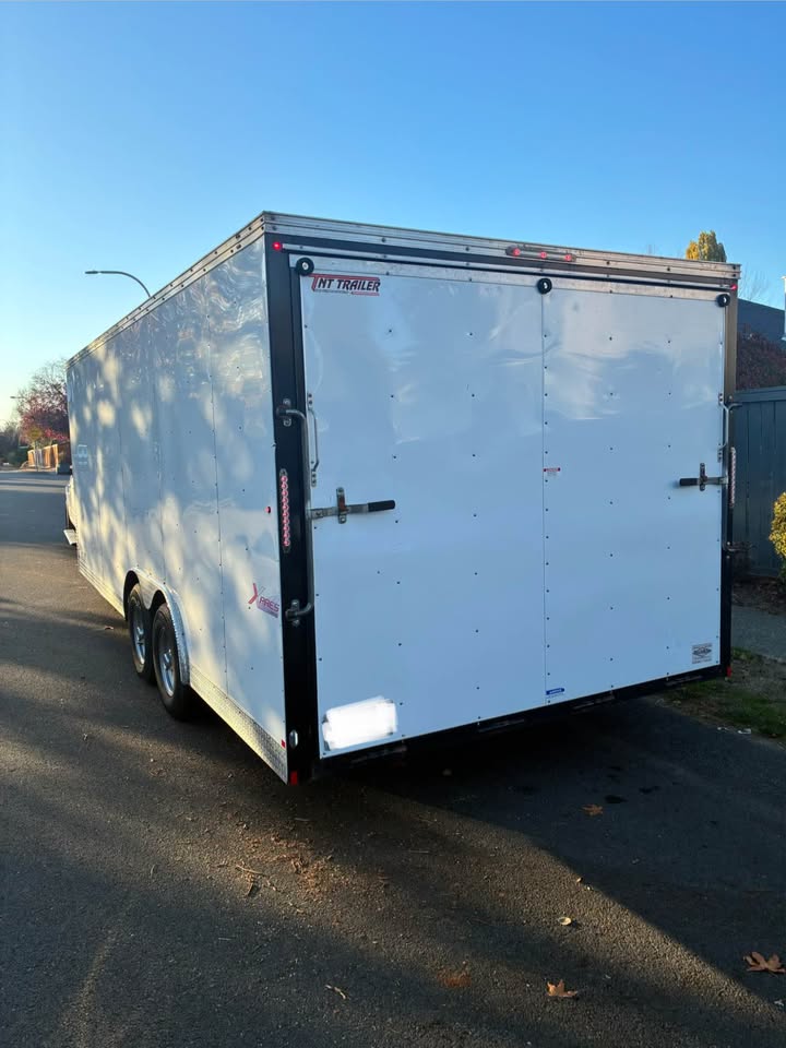 2019 8.5x20 enclosed cargo car hauler, 10K GVWR, photo 2