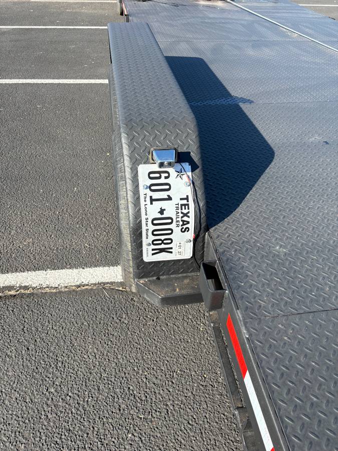 2008 Buck car trailer 20 feet long all metal, photo 2