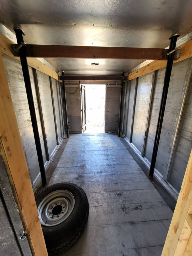 Customized 28x8x11 fully enclosed trailer, photo 11