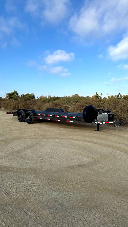 2025 24ft heavy duty car hauler dual 7k axles, photo 3
