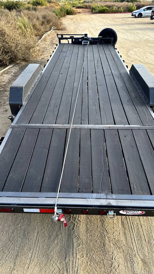 2025 24ft heavy duty car hauler dual 7k axles, photo 4