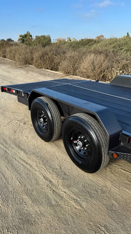 2025 24ft heavy duty car hauler dual 7k axles, photo 9