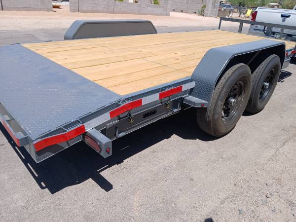 2026 car hauler trailer / trailer equipment 7’x18’, photo 2