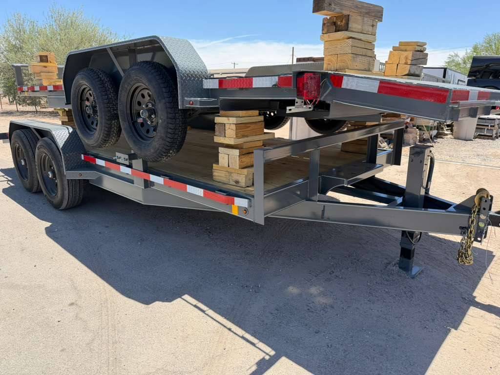 2026 car hauler trailer / trailer equipment 7’x18’, photo 3