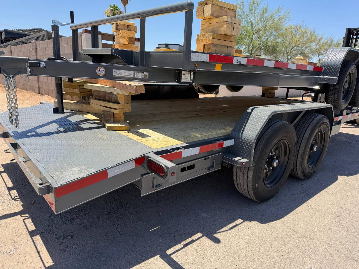 2026 car hauler trailer / trailer equipment 7’x18’, photo 4