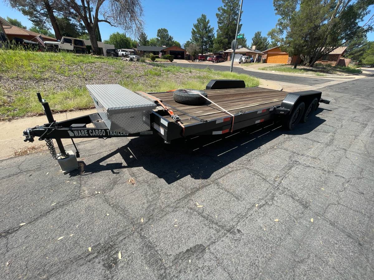 7x20 car trailer w/ ramps, photo 5