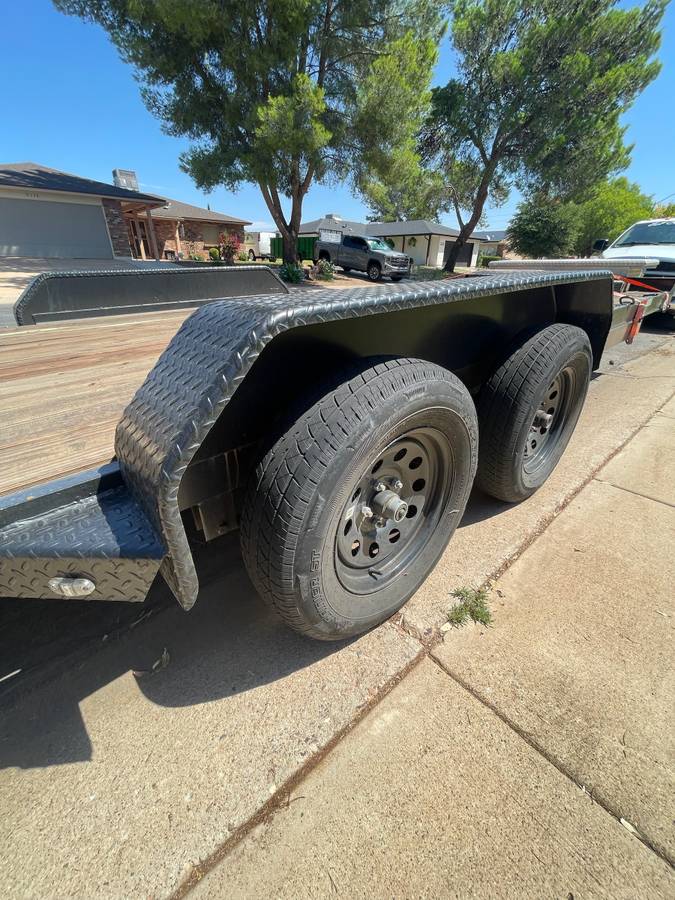 7x20 car trailer w/ ramps, photo 6