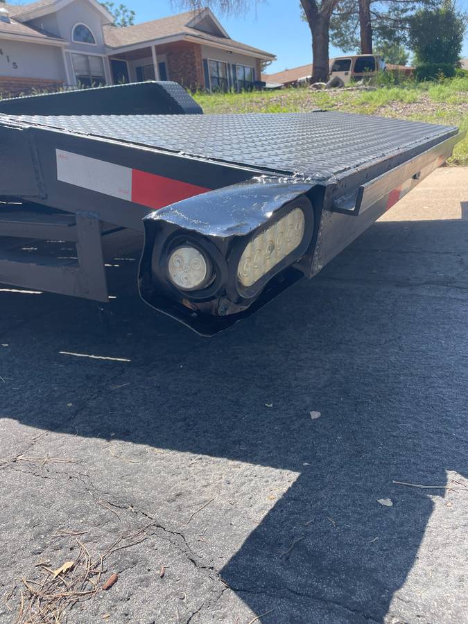 7x20 car trailer w/ ramps, photo 7