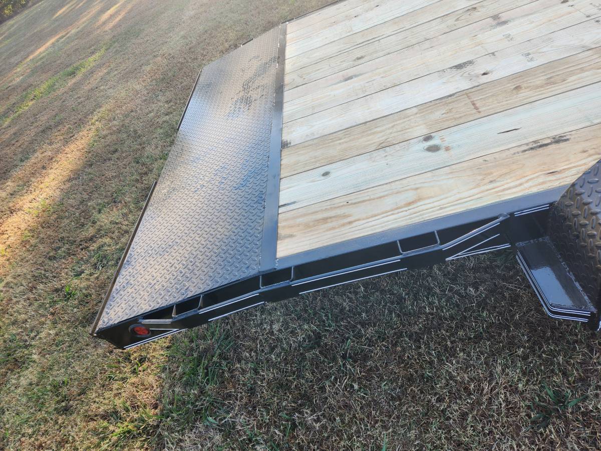 2026 83" x 18' - Raised Deck Car Hauler/Equipment Trailer - Free Spare, photo 3