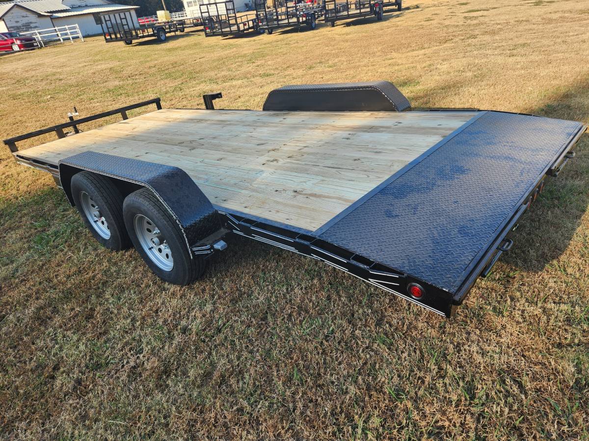 2026 83" x 18' - Raised Deck Car Hauler/Equipment Trailer - Free Spare, photo 7