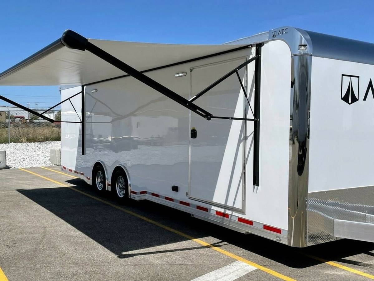 2022 ATC Quest Limited 28ft Enclosed Aluminum Car Hauler, photo 6