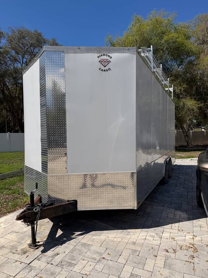 2022 Diamond Cargo 20’ x 8.5’ Insulated & Enclosed w/Build, photo 2