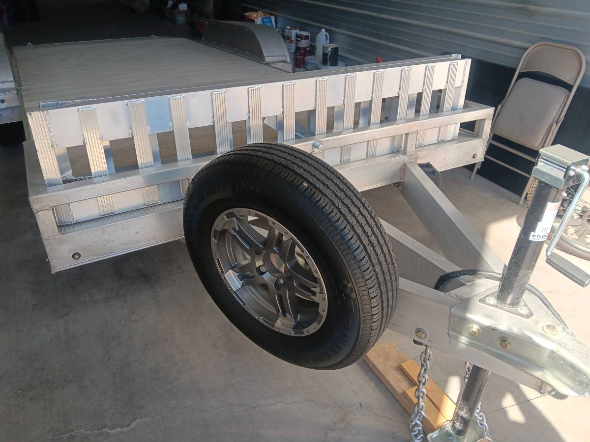 2022 Aluminum 20' ALCOM Car Trailer Ready to Roll 20' Bed, photo 5