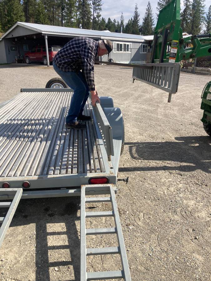 2003 Custom Made Car Hauler/Flatbed Trailer, photo 10