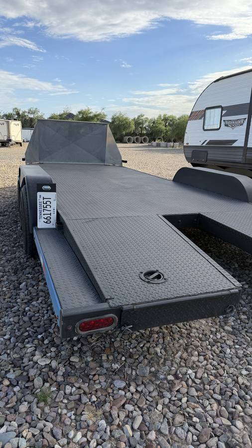 2024 East Texas T/A 1 Car Open Car Carrier Trailer, photo 6