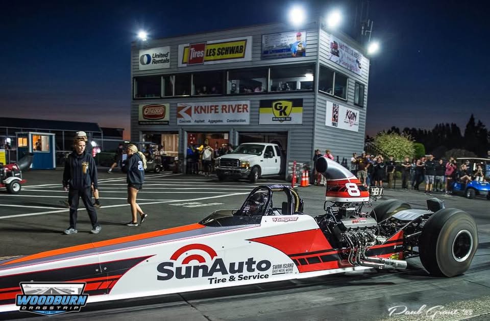 2018 American Top medium dragster, Sunset 582, NHRA national points, photo 3