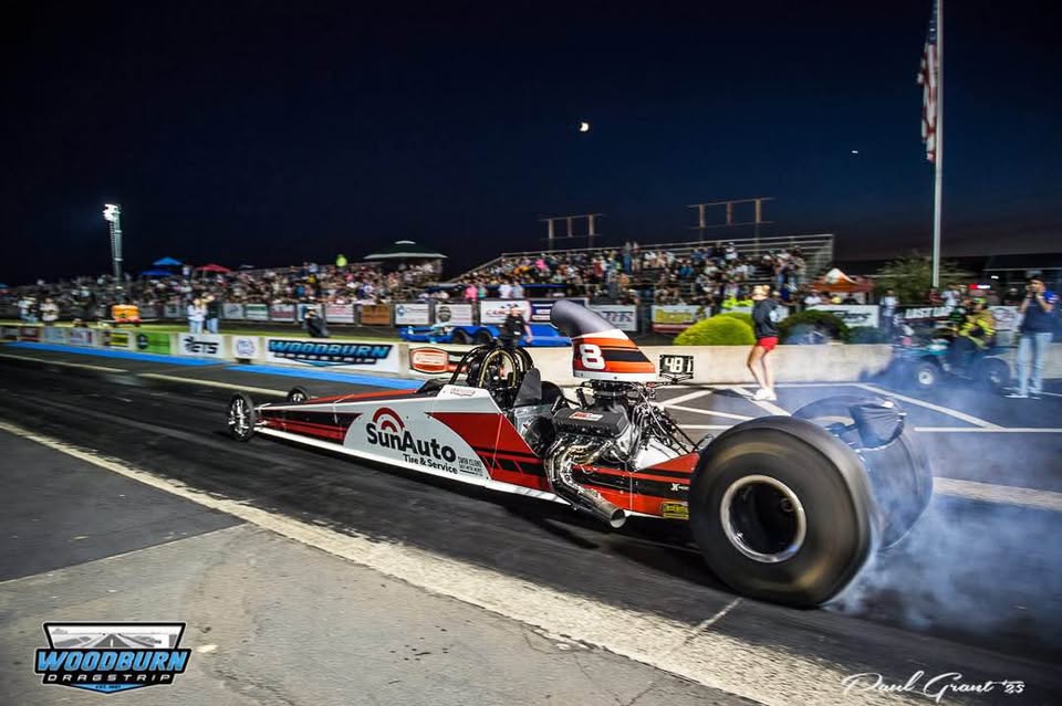 2018 American Top medium dragster, Sunset 582, NHRA national points, photo 4