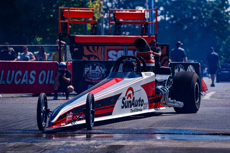 2018 American Top medium dragster, Sunset 582, NHRA national points, photo 6