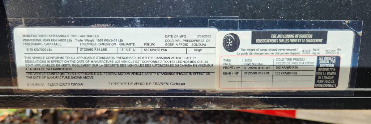 2022 20'x8.6' Flatbed Car/Equipment Trailer, photo 4