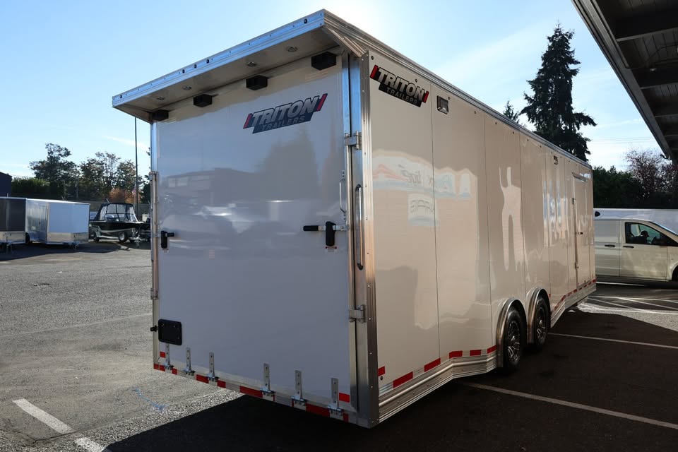 2027 Triton 8.5x28 NXTCH aluminum race car trailer, photo 5