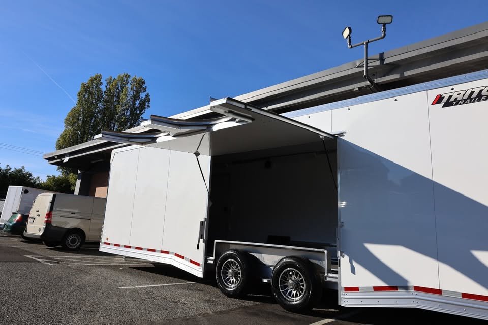 2027 Triton 8.5x28 NXTCH aluminum race car trailer, photo 7
