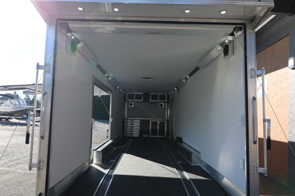 2027 Triton 8.5x28 NXTCH aluminum race car trailer, photo 11