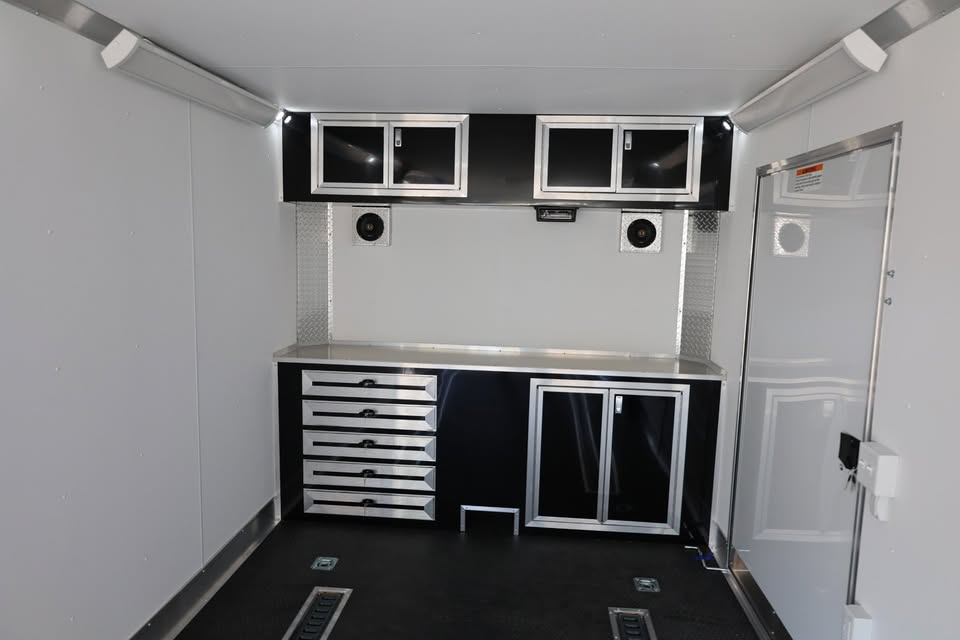 2027 Triton 8.5x28 NXTCH aluminum race car trailer, photo 12