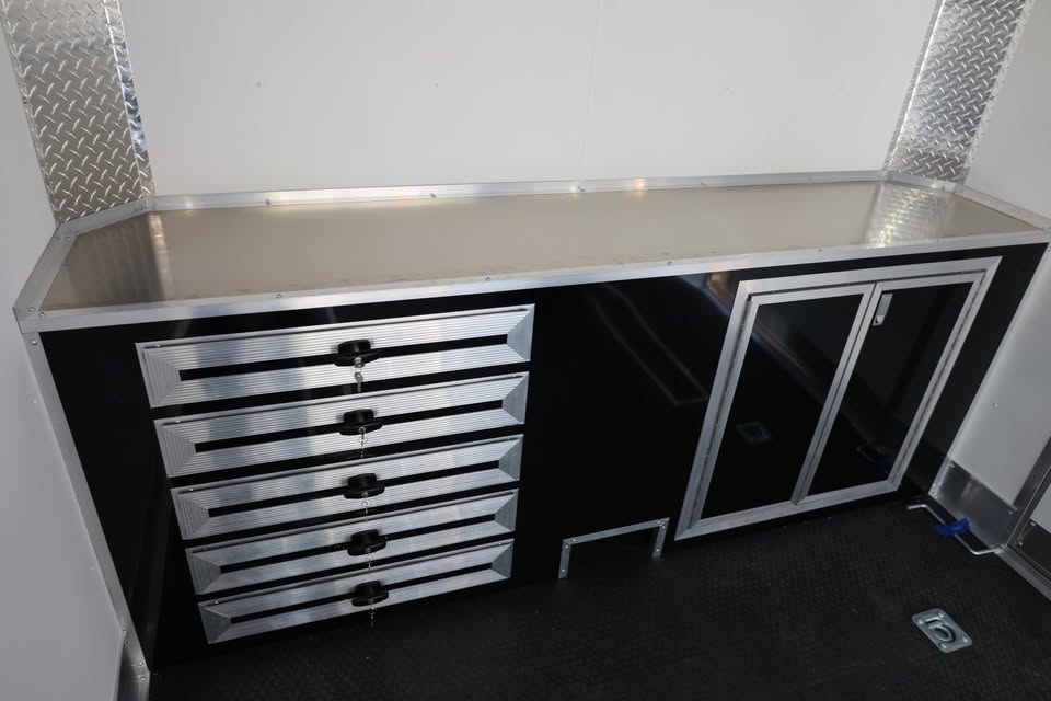 2027 Triton 8.5x28 NXTCH aluminum race car trailer, photo 14