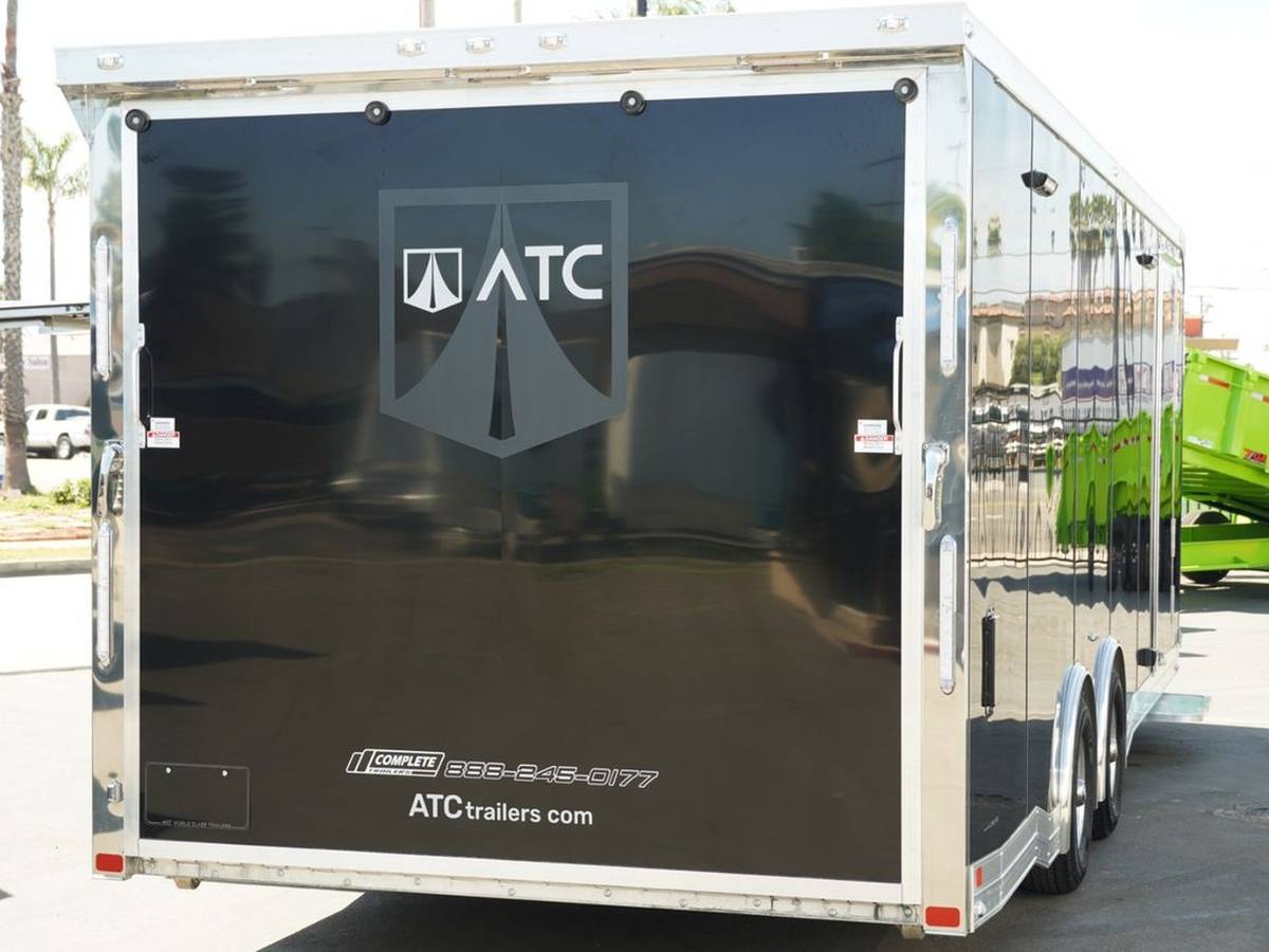 2022 ATC Quest Limited 24ft Aluminum Car Hauler Trailer, photo 4
