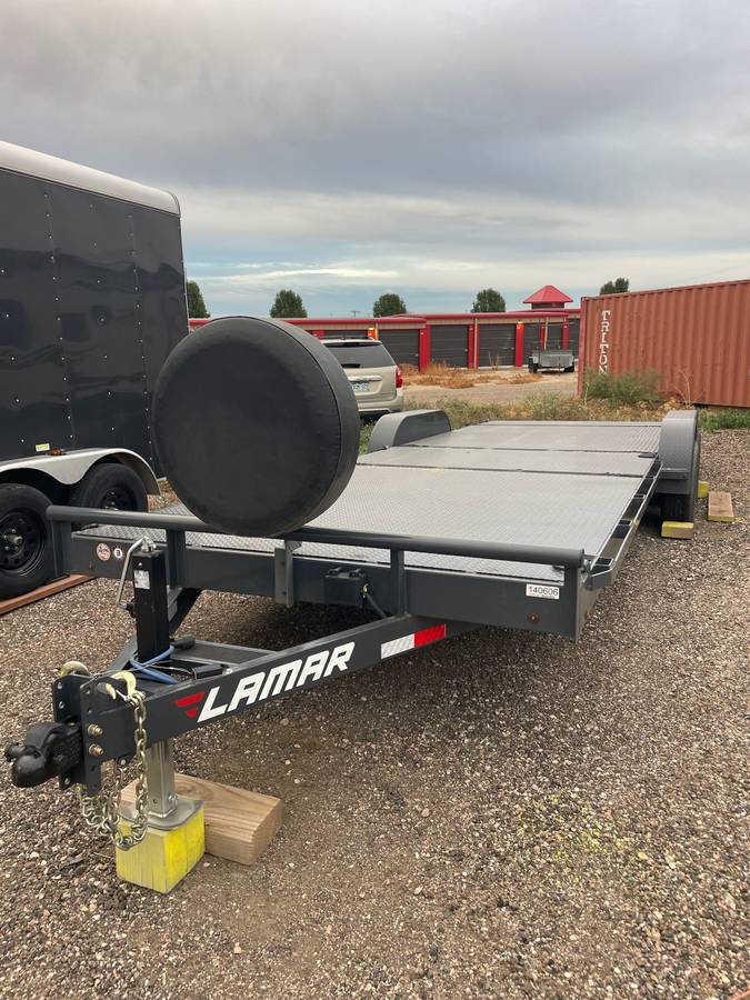 2025 Lamar 24’ Car Hauler/Equipment Trailer, photo 3