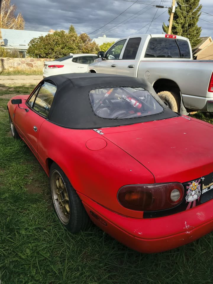 1996 Mazda Miata track project, Megasquirt, Hard Dog roll bar, photo 3