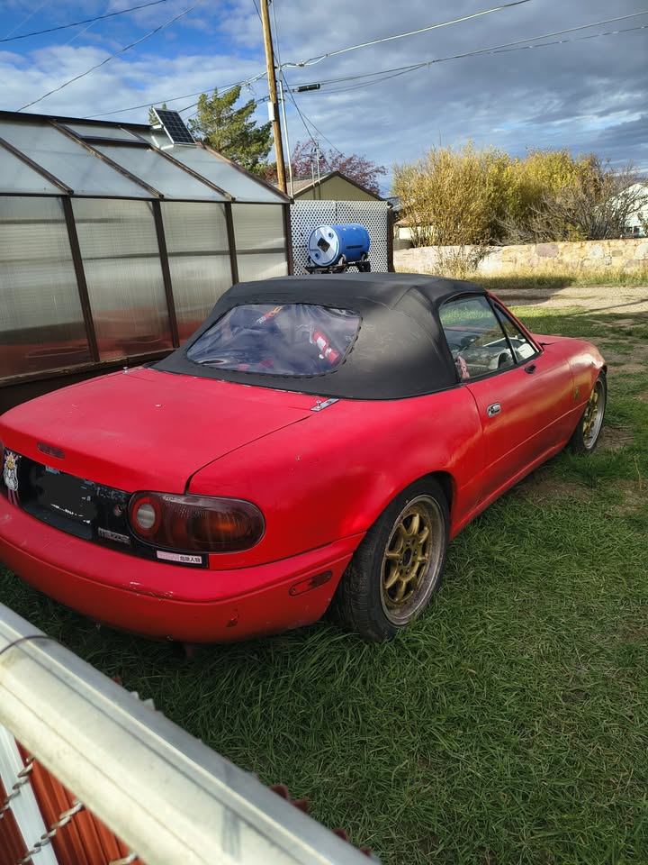 1996 Mazda Miata track project, Megasquirt, Hard Dog roll bar, photo 4