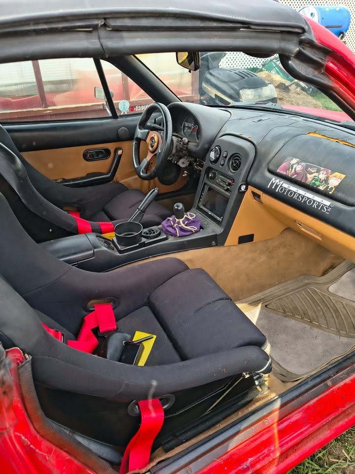 1996 Mazda Miata track project, Megasquirt, Hard Dog roll bar, photo 5