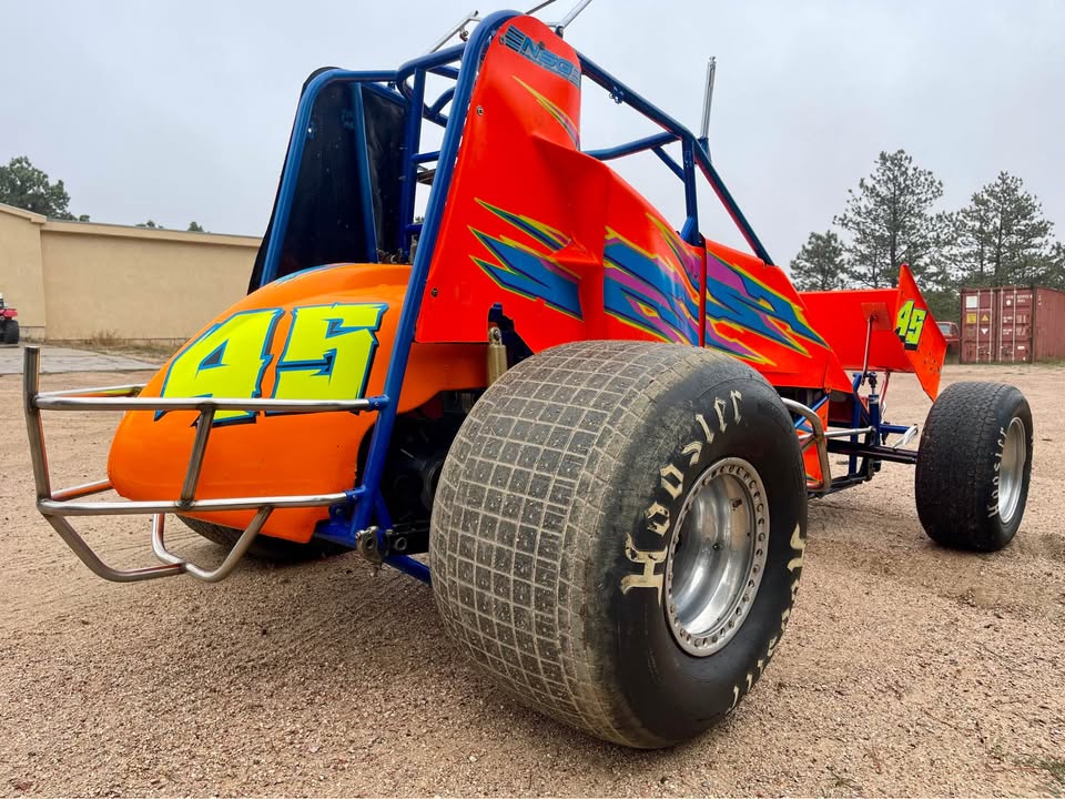2018 Maxim raised rail sprint car, ASCS Al Parker 360, photo 2