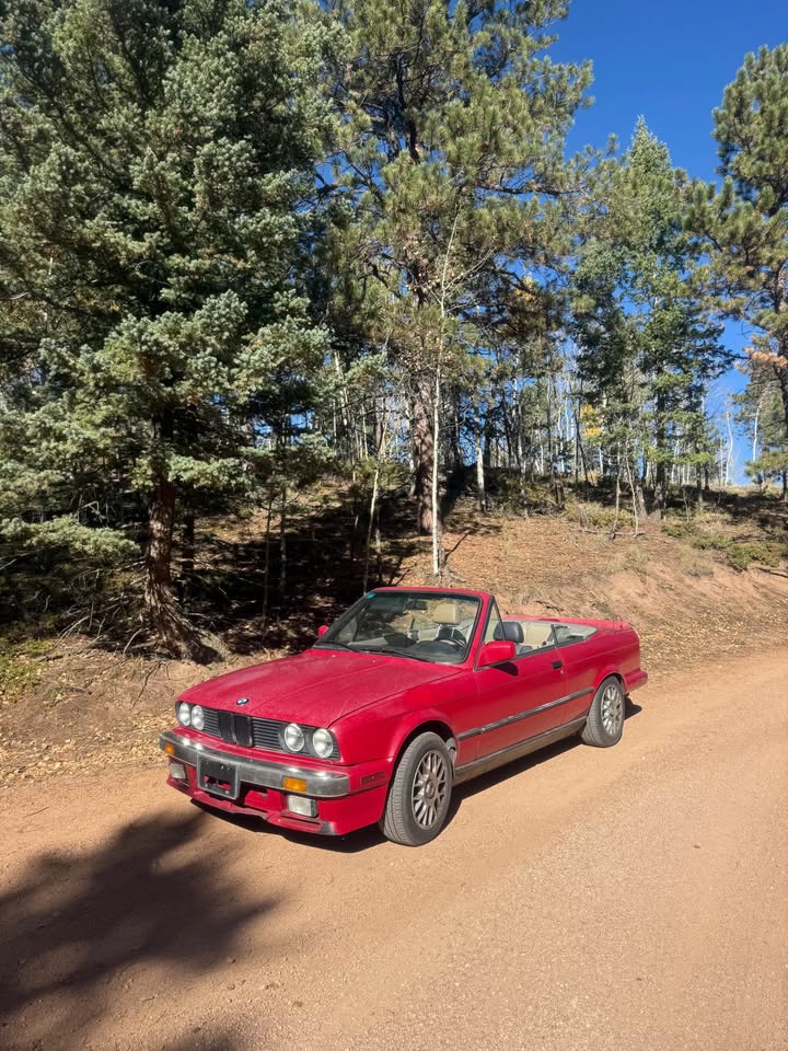 1987 BMW 325i convertible, 5-speed, runs and drives, photo 8