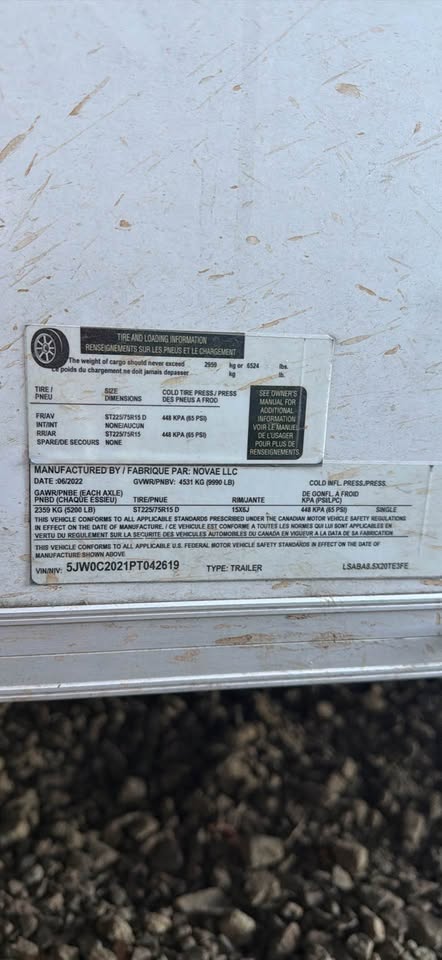 2022 8.5x20 car hauler enclosed trailer, photo 10