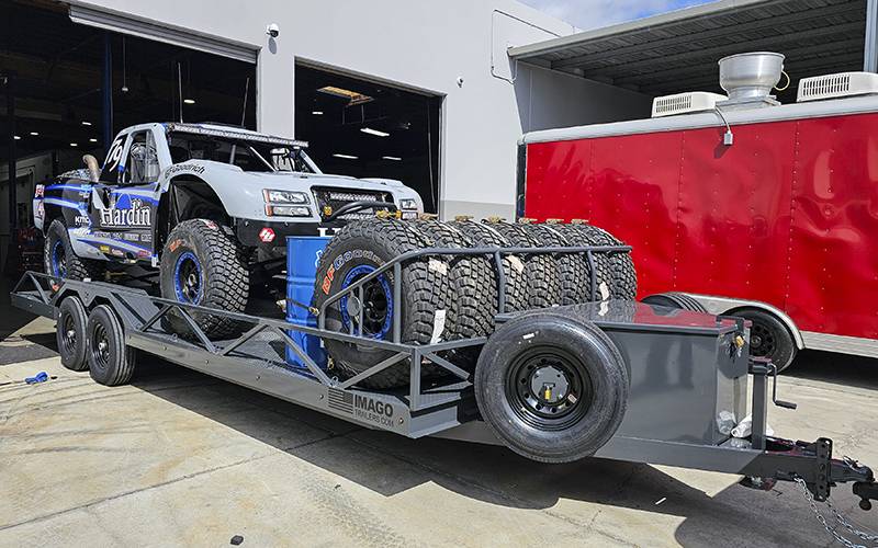 IMAGO Flatbed Auto Trailer, photo 2