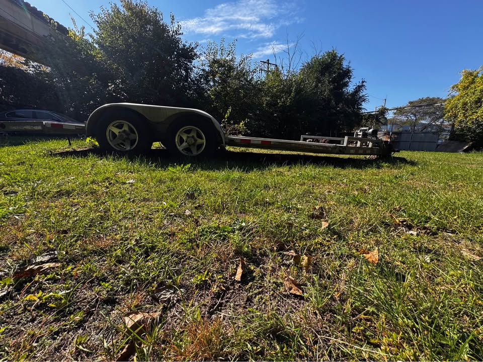 2008 Alum-Line car hauler trailer, winch, photo 4